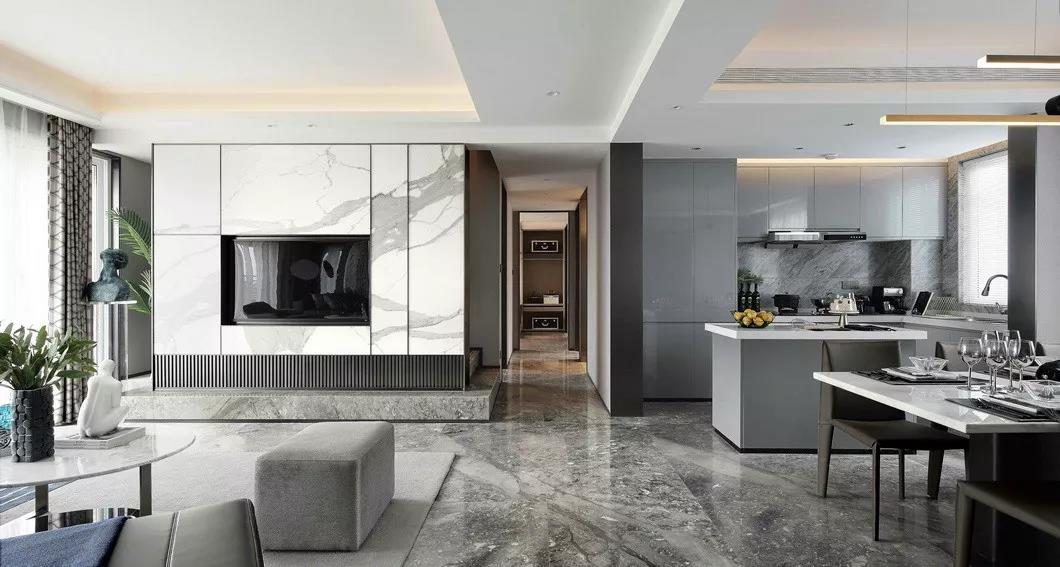 億品裝飾丨高級灰大宅，演繹極致個性與高級范！