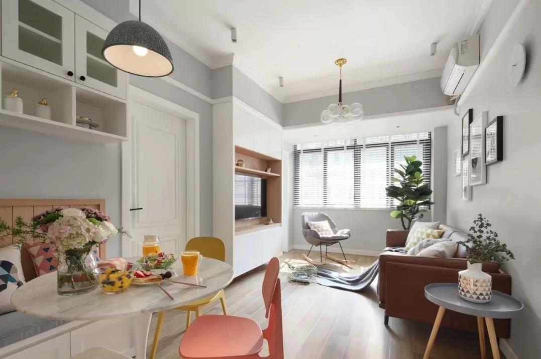 簡約風格80m2兩室兩廳，簡約而不簡單！