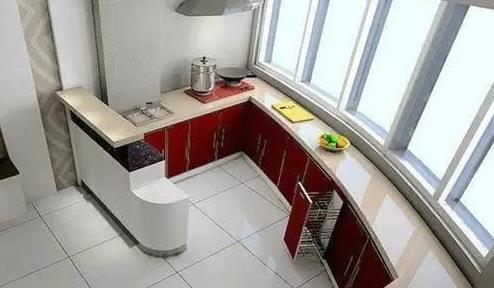 生活陽臺改廚房可以嗎？小戶型陽臺改廚房設計詳情分析