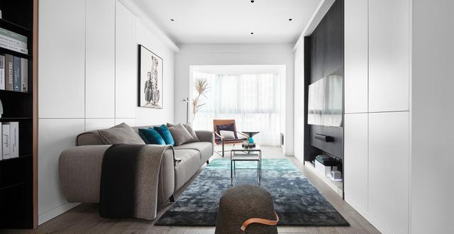 超簡約的新房裝修設(shè)計(jì)，但卻很耐看，而且顯得非常時(shí)尚