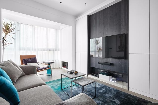 超簡約的新房裝修設(shè)計(jì)，但卻很耐看，而且顯得非常時(shí)尚