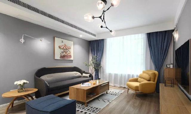 簡(jiǎn)歐風(fēng)裝修設(shè)計(jì)室，高級(jí)灰的色調(diào)溫馨舒適