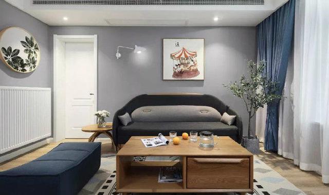 簡(jiǎn)歐風(fēng)裝修設(shè)計(jì)室，高級(jí)灰的色調(diào)溫馨舒適