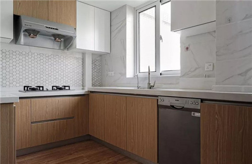 億品裝飾120平方北歐風(fēng)三室兩廳裝修案例鑒賞