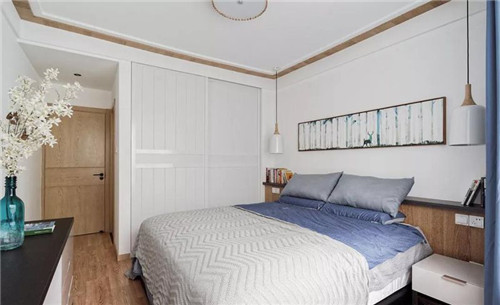 億品裝飾120平方北歐風(fēng)三室兩廳裝修案例鑒賞