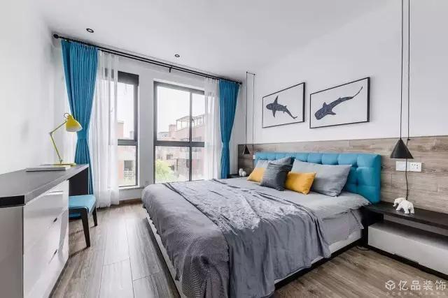 90㎡三室兩廳， 清新北歐風