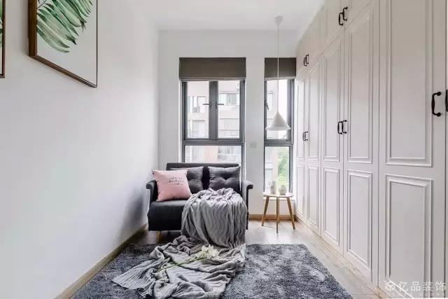 90㎡三室兩廳， 清新北歐風