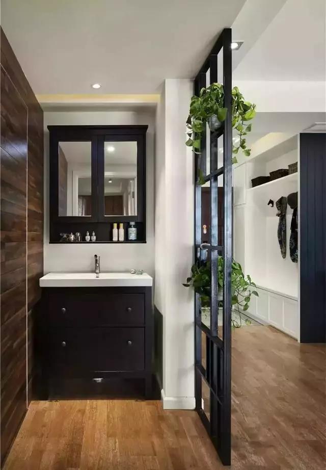 衛(wèi)生間洗手臺隔斷設計，喜歡的朋友可以參考~