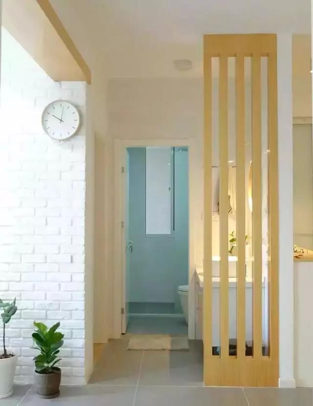 衛(wèi)生間洗手臺隔斷設計，喜歡的朋友可以參考~