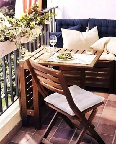 陽臺上的美好 享受自然的悠閑