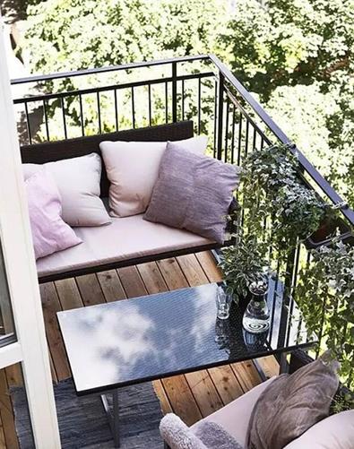 陽臺上的美好 享受自然的悠閑