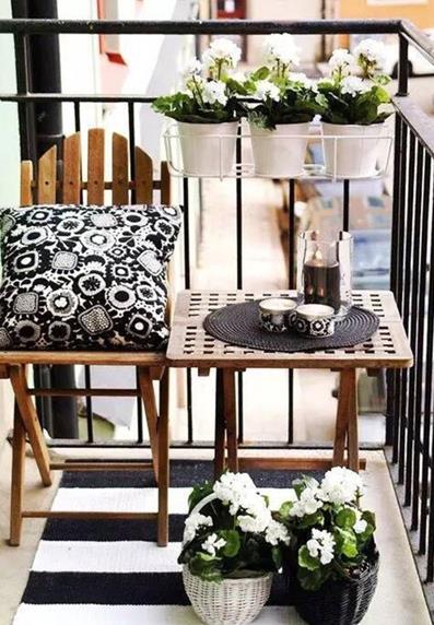 陽臺上的美好 享受自然的悠閑