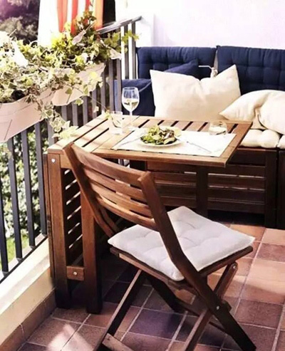 億品裝飾|陽臺上的美好 享受自然的悠閑