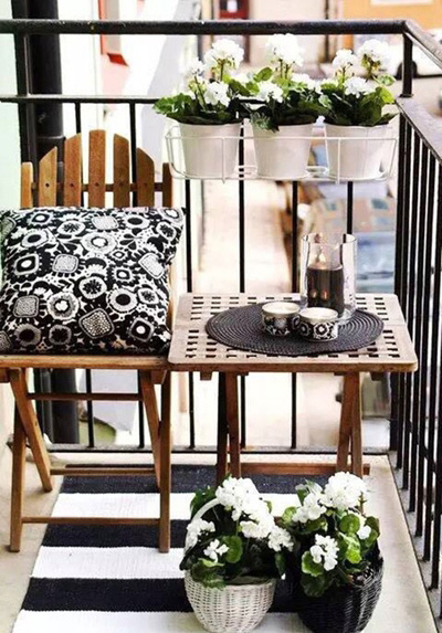 億品裝飾|陽臺上的美好 享受自然的悠閑