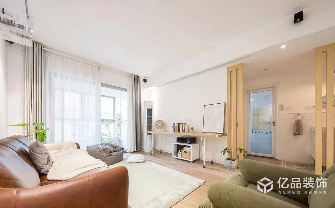 億品裝飾|110㎡舒適北歐風(fēng)格裝修，清新愜意又有格調(diào)的家！