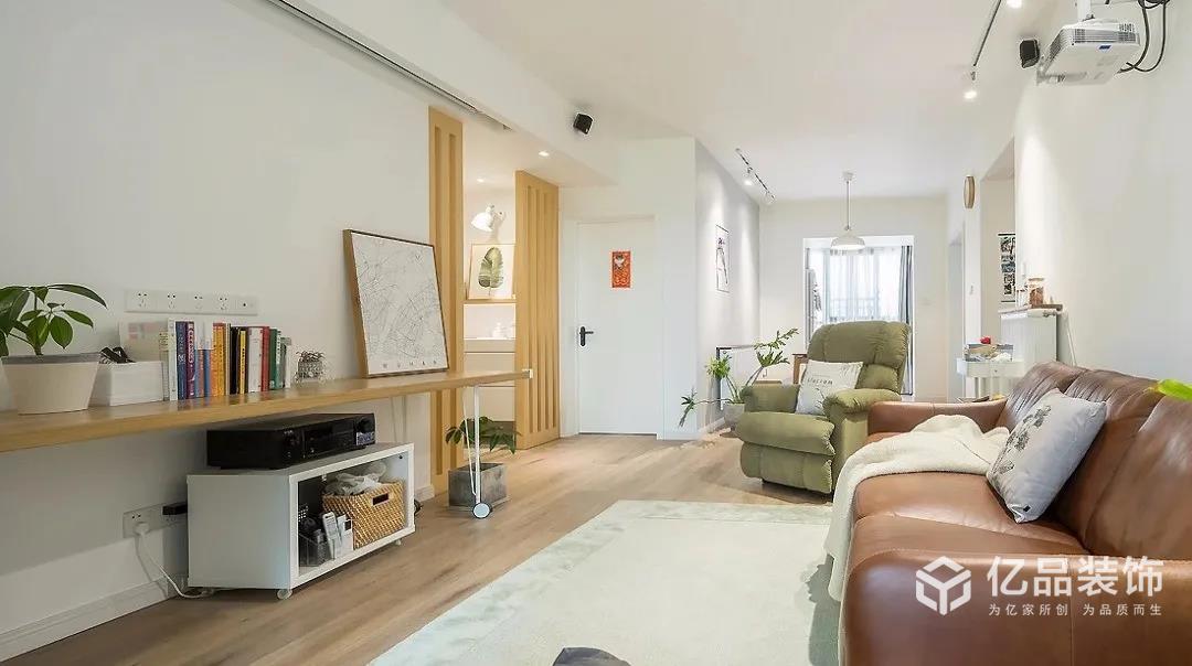億品裝飾|110㎡舒適北歐風(fēng)格裝修，清新愜意又有格調(diào)的家！