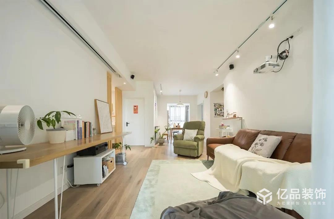 億品裝飾|110㎡舒適北歐風(fēng)格裝修，清新愜意又有格調(diào)的家！