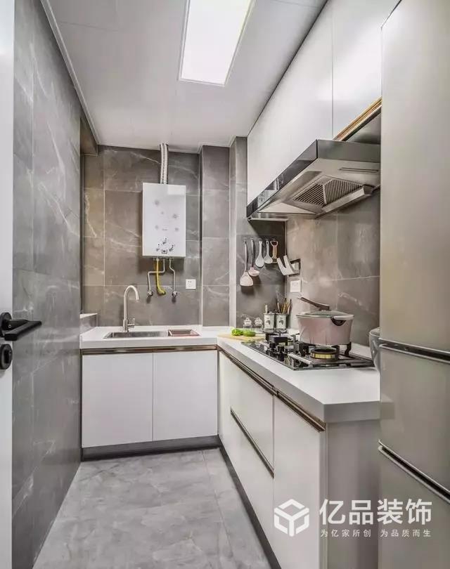 億品裝飾|105m2現(xiàn)代輕奢風(fēng)二居室，簡單不失優(yōu)雅！