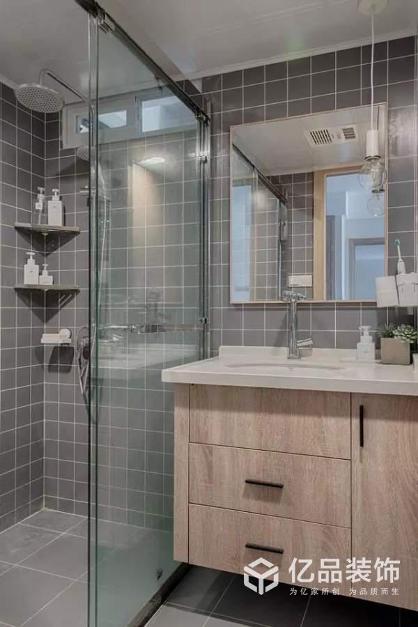 億品裝飾|80平小戶型，原木色的，自然柔和