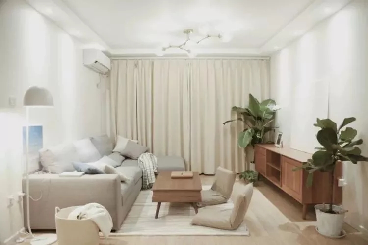 郴州裝修之簡(jiǎn)約客廳這樣配窗簾，舒適又年輕！