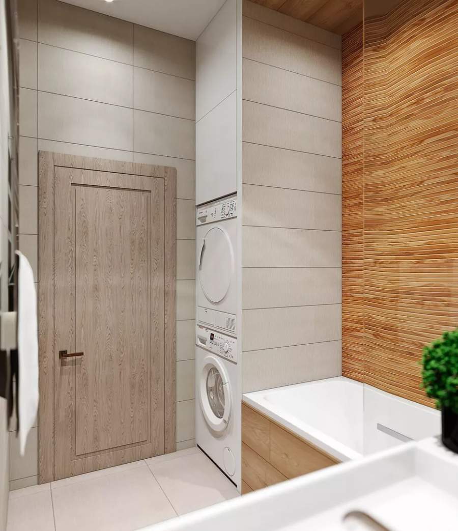 億品裝飾之衛(wèi)生間怎么放洗衣機(jī)？做個(gè)柜子好方便！