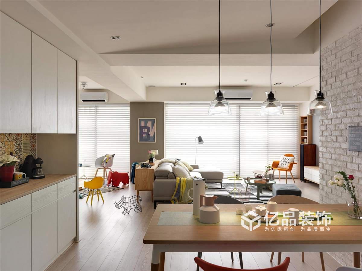 郴州億品裝飾裝修案例-自然唯美北歐風