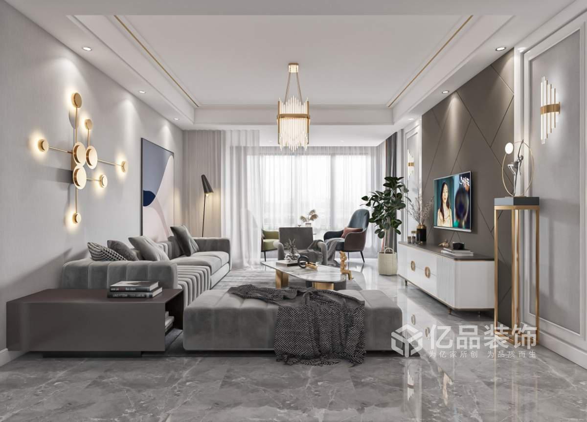 衡陽億品裝飾案例|116㎡溫馨三房,大氣主人房