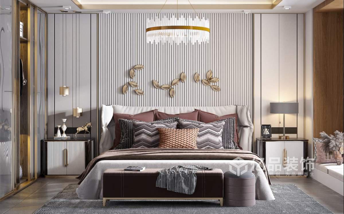 衡陽億品裝飾案例|116㎡溫馨三房,大氣主人房