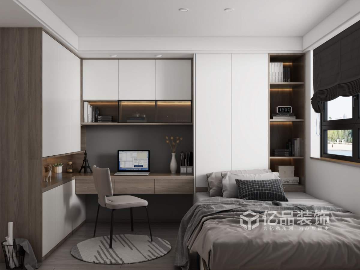 衡陽億品裝飾案例|116㎡溫馨三房,大氣主人房