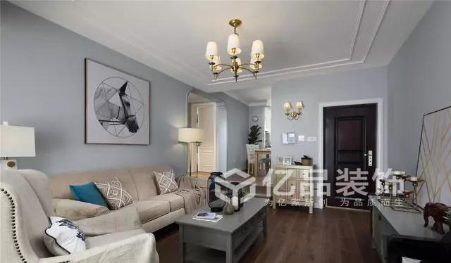 90㎡濃濃的美式休閑風(fēng)，舒適愜意的生活如此美妙