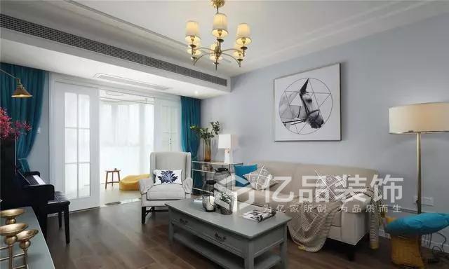 90㎡濃濃的美式休閑風(fēng)，舒適愜意的生活如此美妙