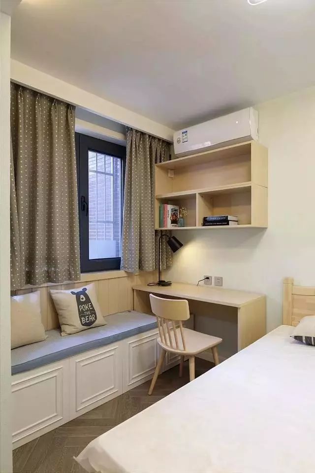 實用型飄窗設計，瞬間增加儲物空間