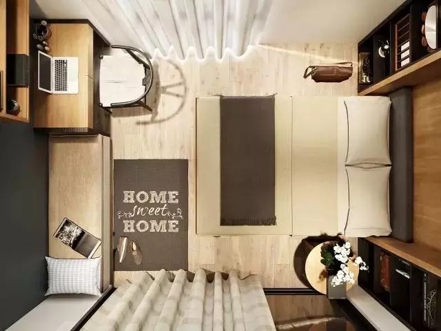 臥室可以不大，可以不奢華，但一定要舒適！