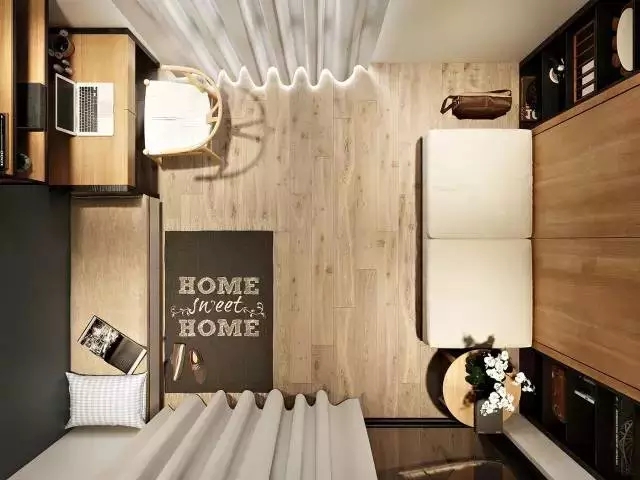 臥室可以不大，可以不奢華，但一定要舒適！