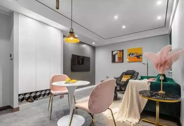 億品裝飾|105m2現(xiàn)代輕奢風(fēng)二居室，簡單不失優(yōu)雅！