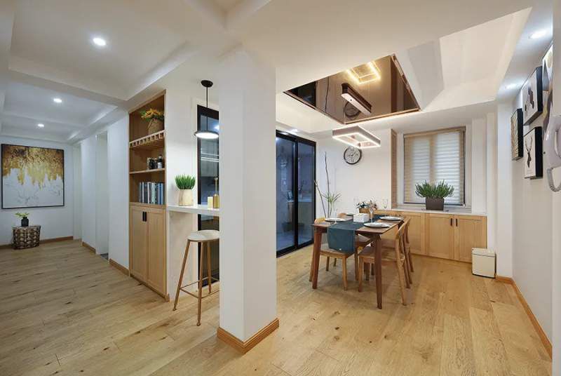 億品裝飾|120㎡老房子改造，翻新后明亮寬敞簡(jiǎn)直美哭了