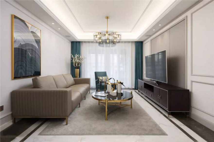 120㎡簡(jiǎn)約美式，舒適又大氣